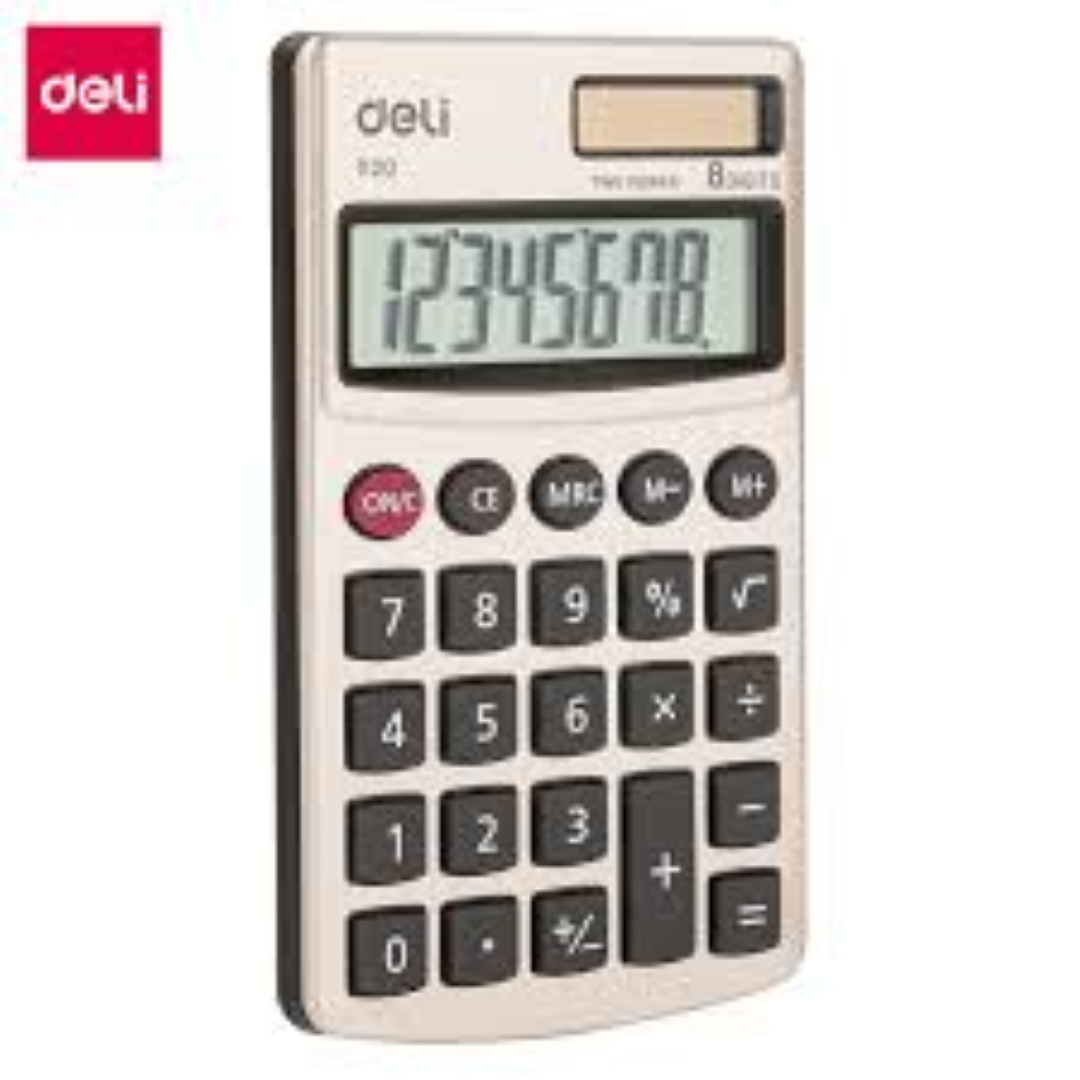 DELI CALCULATOR 8DIGIT 1120